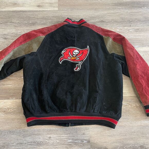 Vintage Tampa Bay Bucs Leather Coat - Picture 2 of 8